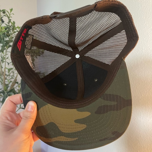 HLSR x Parker McCollum Camo Flat Bill Hat - Picture 6 of 7